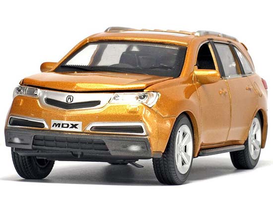 1/32 2010 Acura MDX diecast toy in Golden